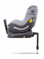 Автокрісло Avionaut AeroFIX IsoFix Grey Melange для дітей зростом 67-105 см (0-18кг)